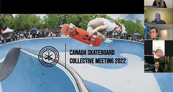 Canada Skateboard Collective Meeting November 2022